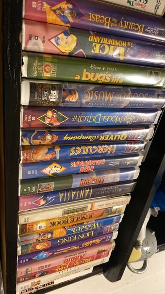 Random fact about me: I collect Disney on VHS